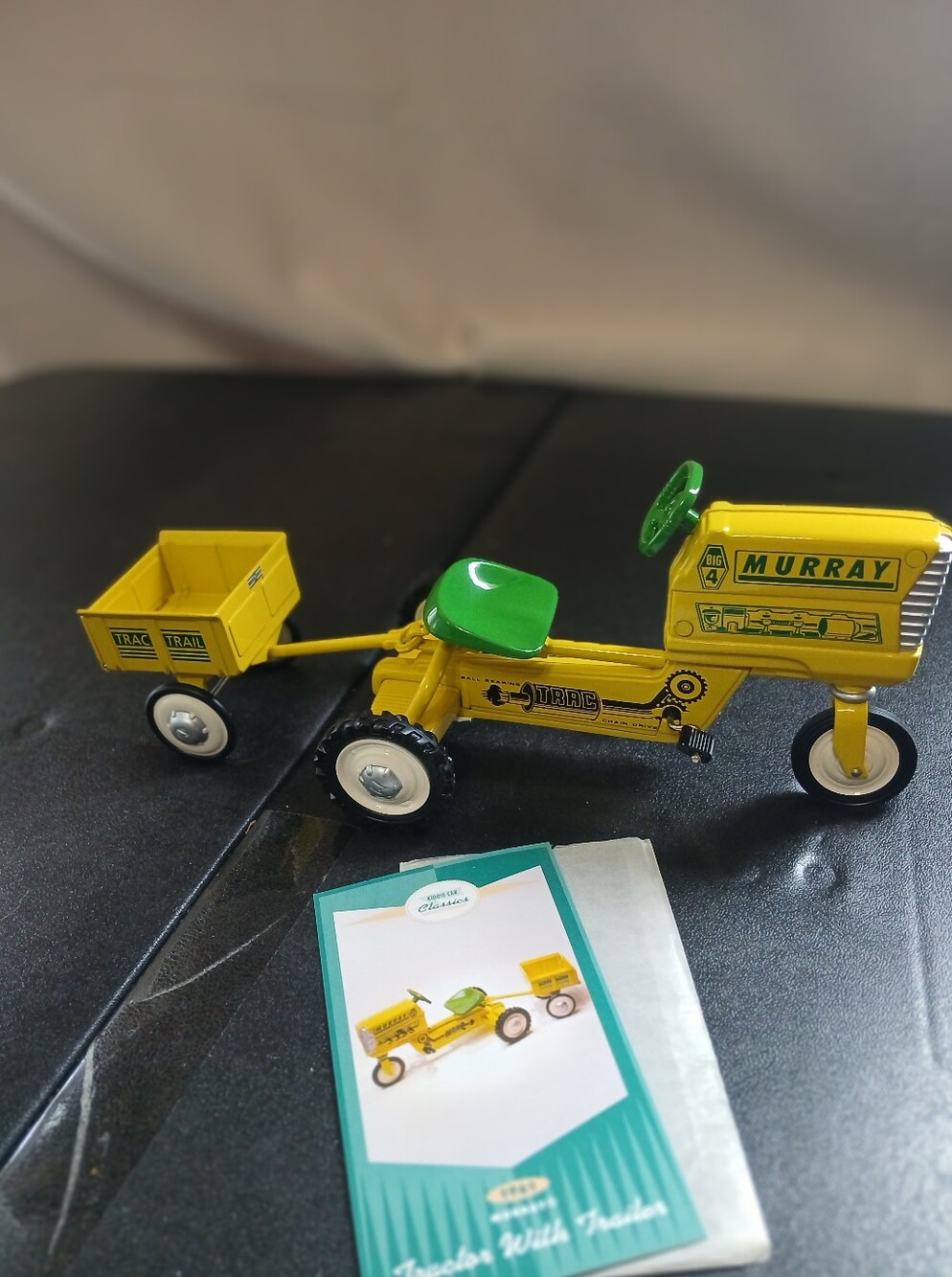 Hallmark Kiddie Car Classics 1961 Murray Tractor w Trailer 1996